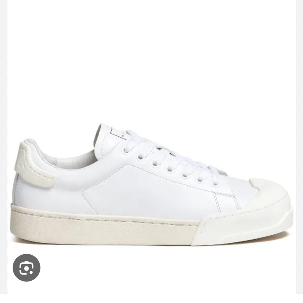Marni White and Cream Sneakers